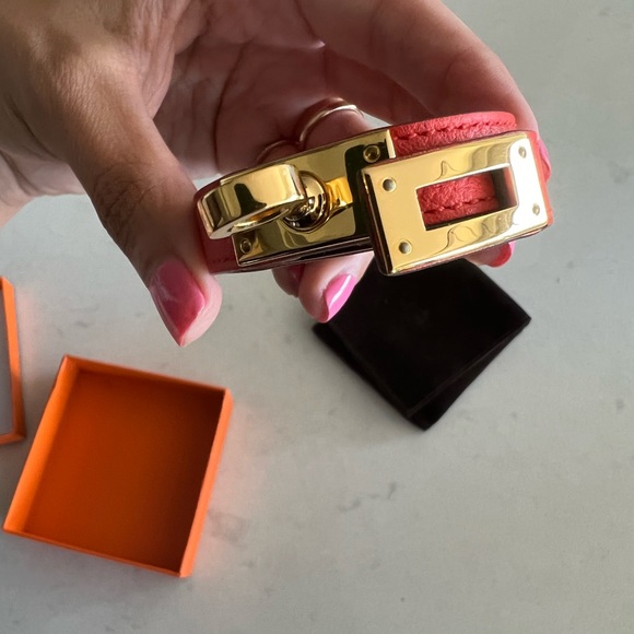 *BRAND NEW* HERMES Kelly Double Tour Bracelet in Epsom Leather - Picture 4 of 8